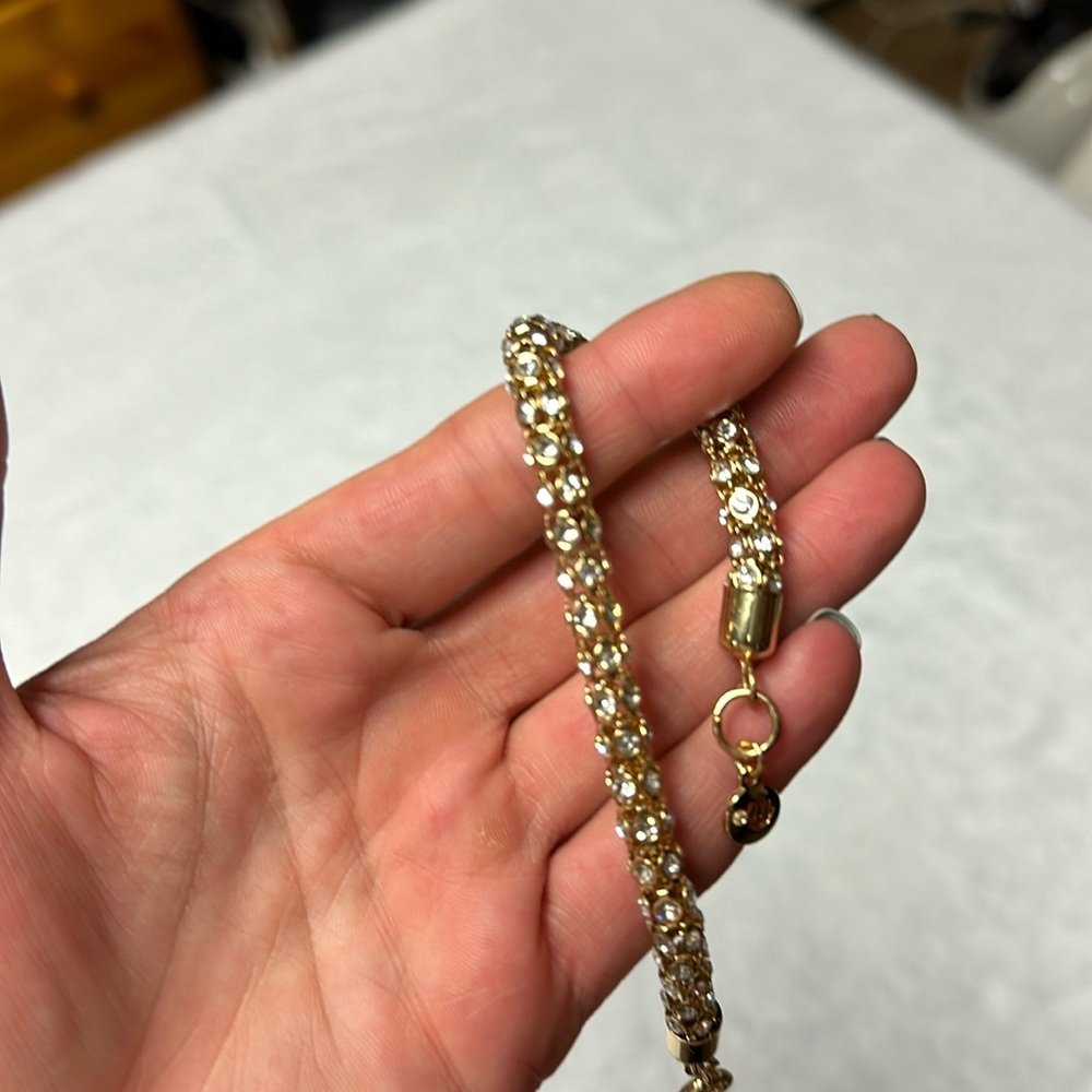 Swarovski Gold Crystal Bracelet